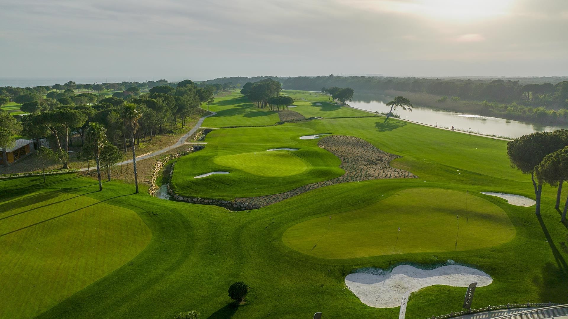 Cullinan Links Golf Club Belek mit Olympos und Aspendos Course, Daphne golf travel